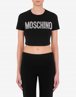 Moschino t-shirt in Swarovski