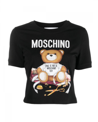 Moschino T-shirt orso nera