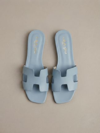 Lea Gu Ciabatte azzurre