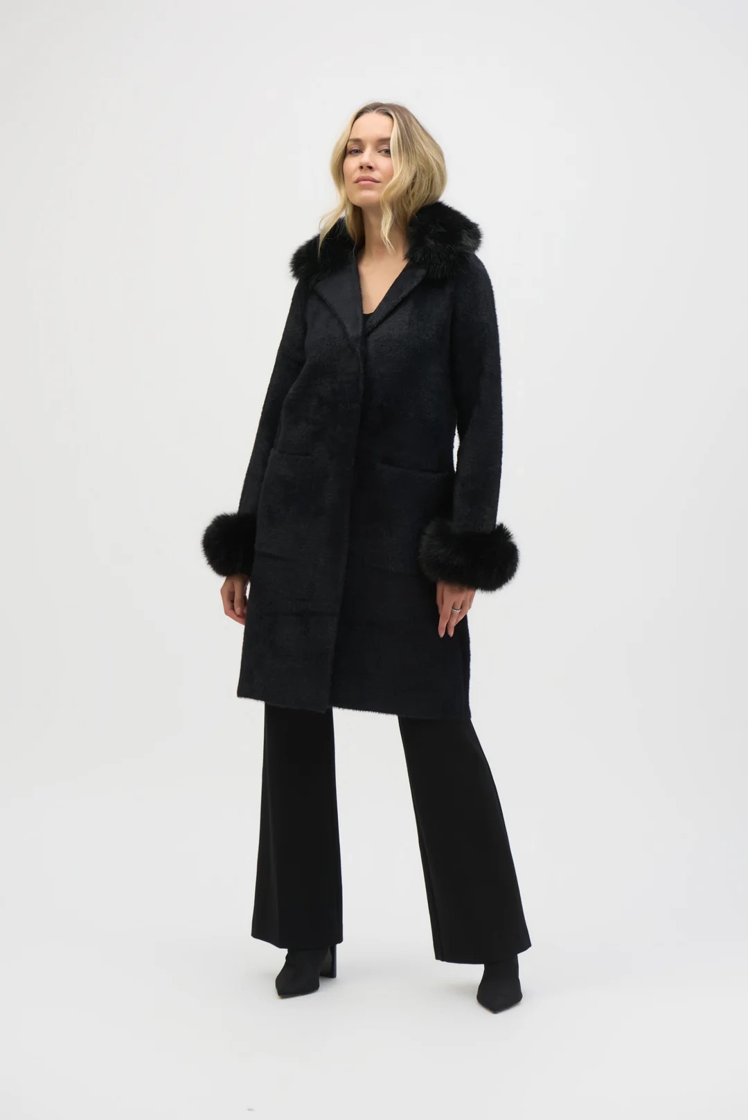 Joseph Ribkoff cappotto nero Joseph Ribkoff cappotto nero
