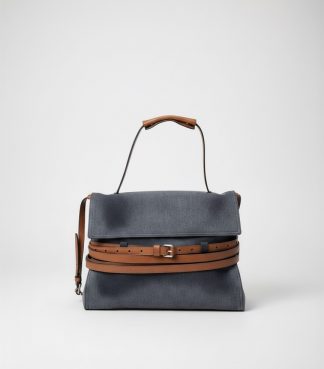 Moschino tie me bag jeans
