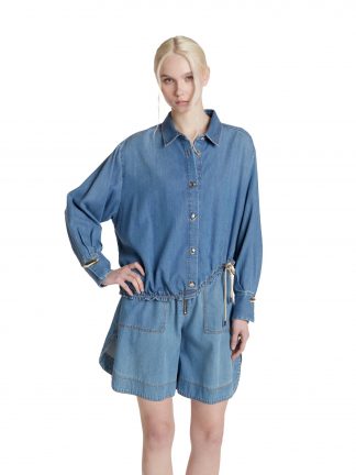 Simona Corsellini camicia in jeans
