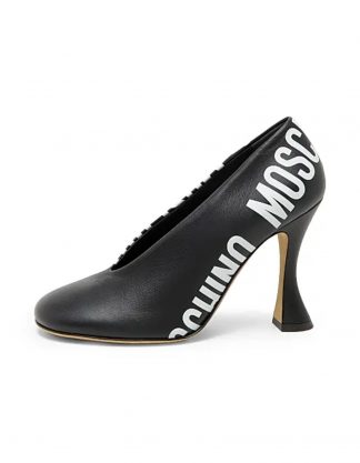 Moschino decollette logo