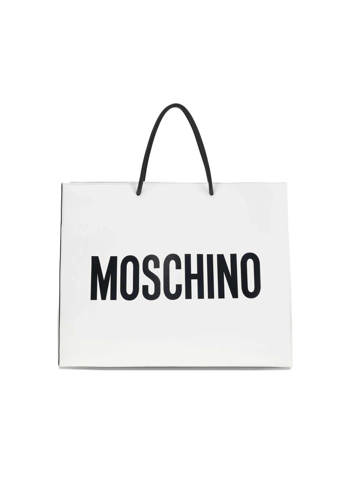 Moschino borsa tote bianca