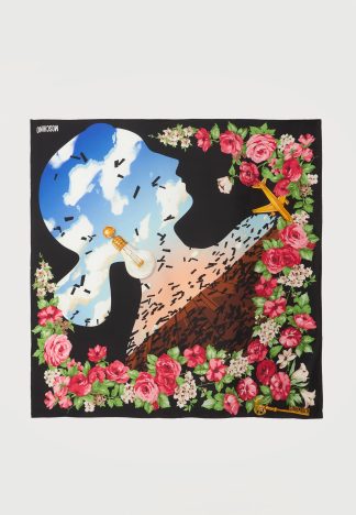 Moschino foulard in fantasia