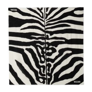 Moschino foulard zebrato