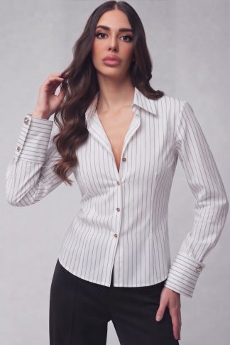 Simona Corsellini camicia a righe