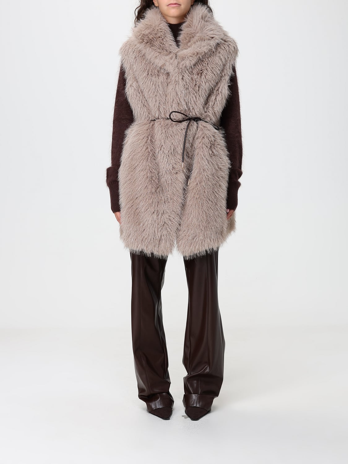 Simona Corsellini Gilet in pelliccia