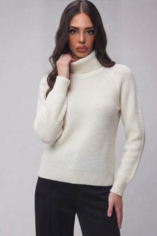 Clan dolcevita bianco in cashmere